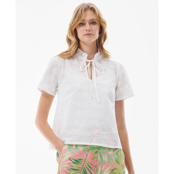 Barbour Palmetto Top White - Picture 1 of 7